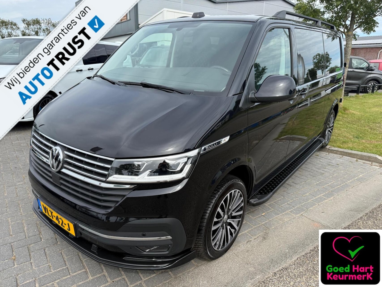 Volkswagen Transporter - 2.0 TDI L2H1 DC T6.1 2.0 TDI 204Pk Bulli 4- MOTION Dubbele Cabine DSG DIG. COCKPIT ADAPT. - AutoWereld.nl