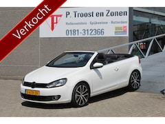 Volkswagen Golf Cabriolet - 1.4 TSI Navigatie/Climate control/Stoelverwarming/Bluetooth/LED koplampen/18'' Lichtmetale