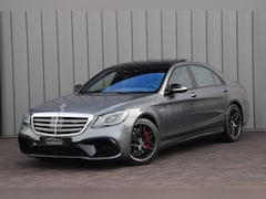Mercedes-Benz S-klasse - 63 AMG 612PK 4-Matic+ Lang | Massage | Head-up | Keyles-go | Burmester | Panoramadak | Sfe