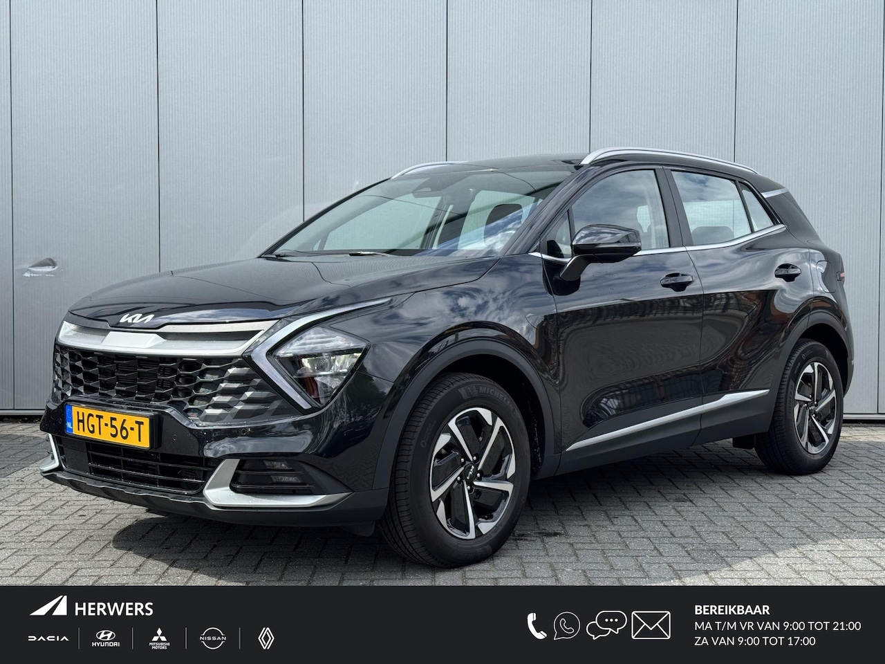 Kia Sportage - 1.6 T-GDi Hybrid DynamicLine Automaat / 1.650 KG Trekgewicht / Navigatie / Camera / Cruise - AutoWereld.nl