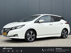 Nissan LEAF - Tekna 40 kWh / SOH 91, 19 / Stoel-Stuurverwarming / Airco / Cruise Control / Lederen-Stof