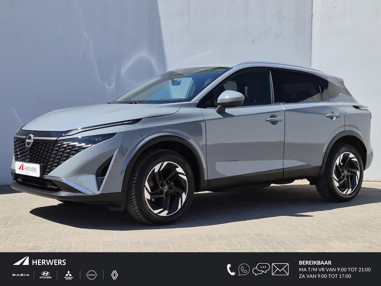 Nissan Qashqai - 1.3 MHEV Xtronic N-Connecta Automaat / Cold Pack / Trekgewicht 1800 kg / Nieuw model / Fac - AutoWereld.nl