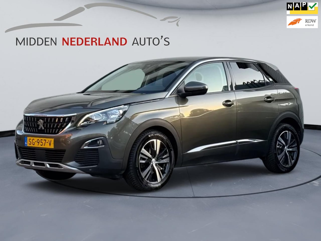 Peugeot 3008 - 1.6 e-THP Blue Lease Premium * CAMERA * ONDERHOUD HISTORIE * - AutoWereld.nl