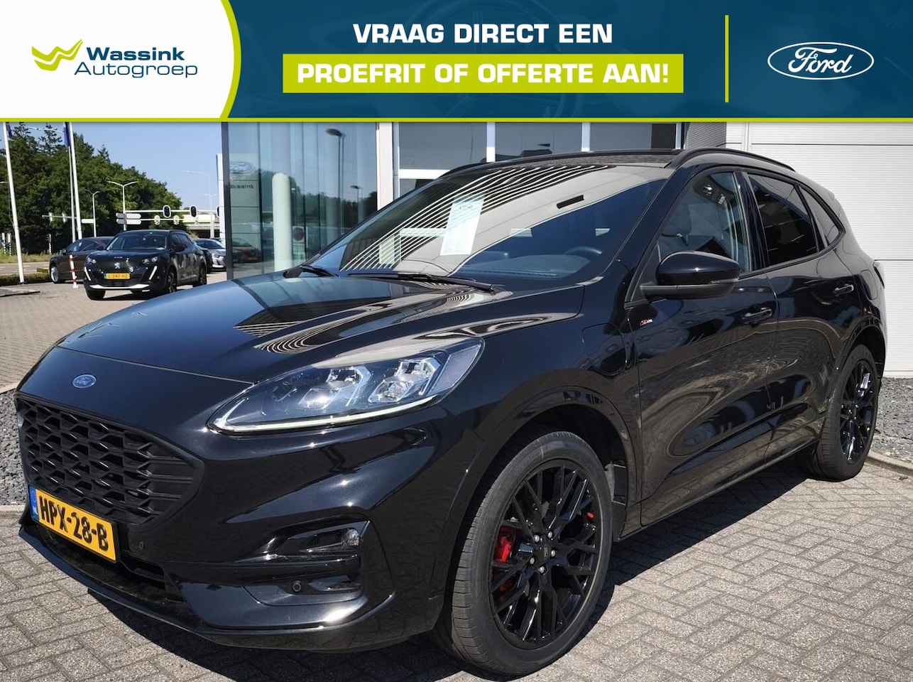 Ford Kuga - 2.5 PHEV e-CVT 225pk ST-Line X | Black Pack | 20 inch | Camera - AutoWereld.nl