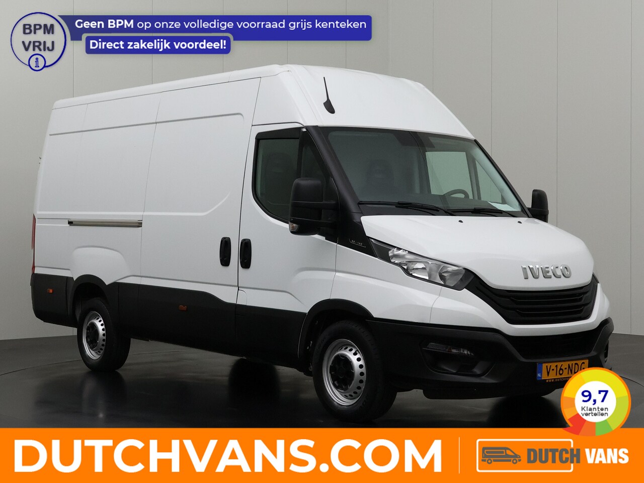 Iveco Daily - 35S14 L2H2 | 3500Kg Trekgewicht | Airco | Cruise | 3-Persoons | Betimmering - AutoWereld.nl
