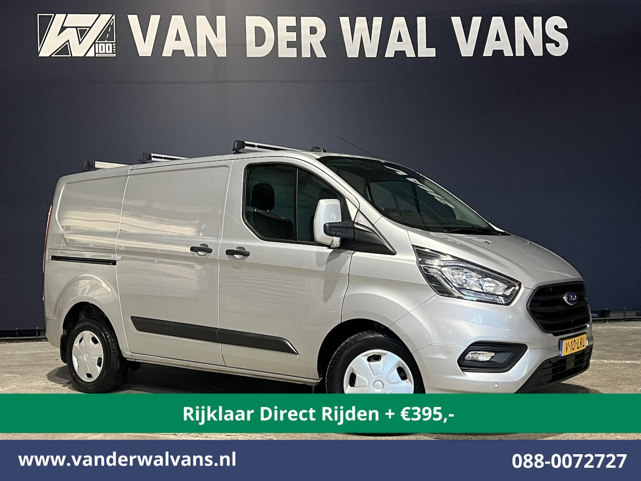 Ford Transit Custom - 2.0 TDCI 130pk Automaat L1H1 Euro6 *Rijklaar Direct Rijden* Airco | LED | Apple Carplay | - AutoWereld.nl