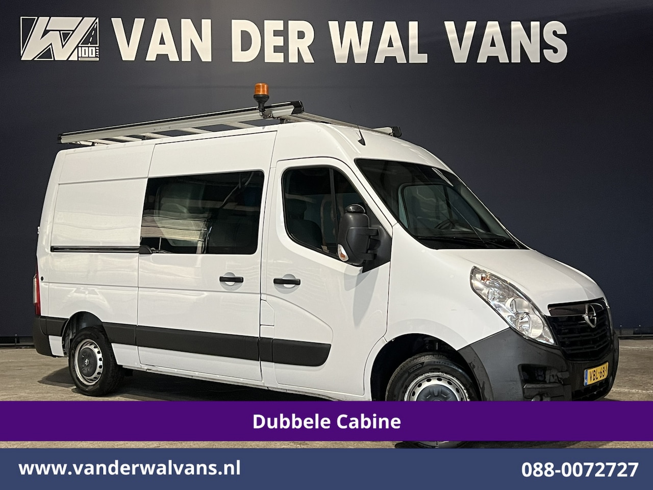 Opel Movano - 2.3 Turbo 146pk L2H2 Dubbele cabine Euro6 Airco | Imperiaal | Omvormer | 2500kg Trekhaak N - AutoWereld.nl
