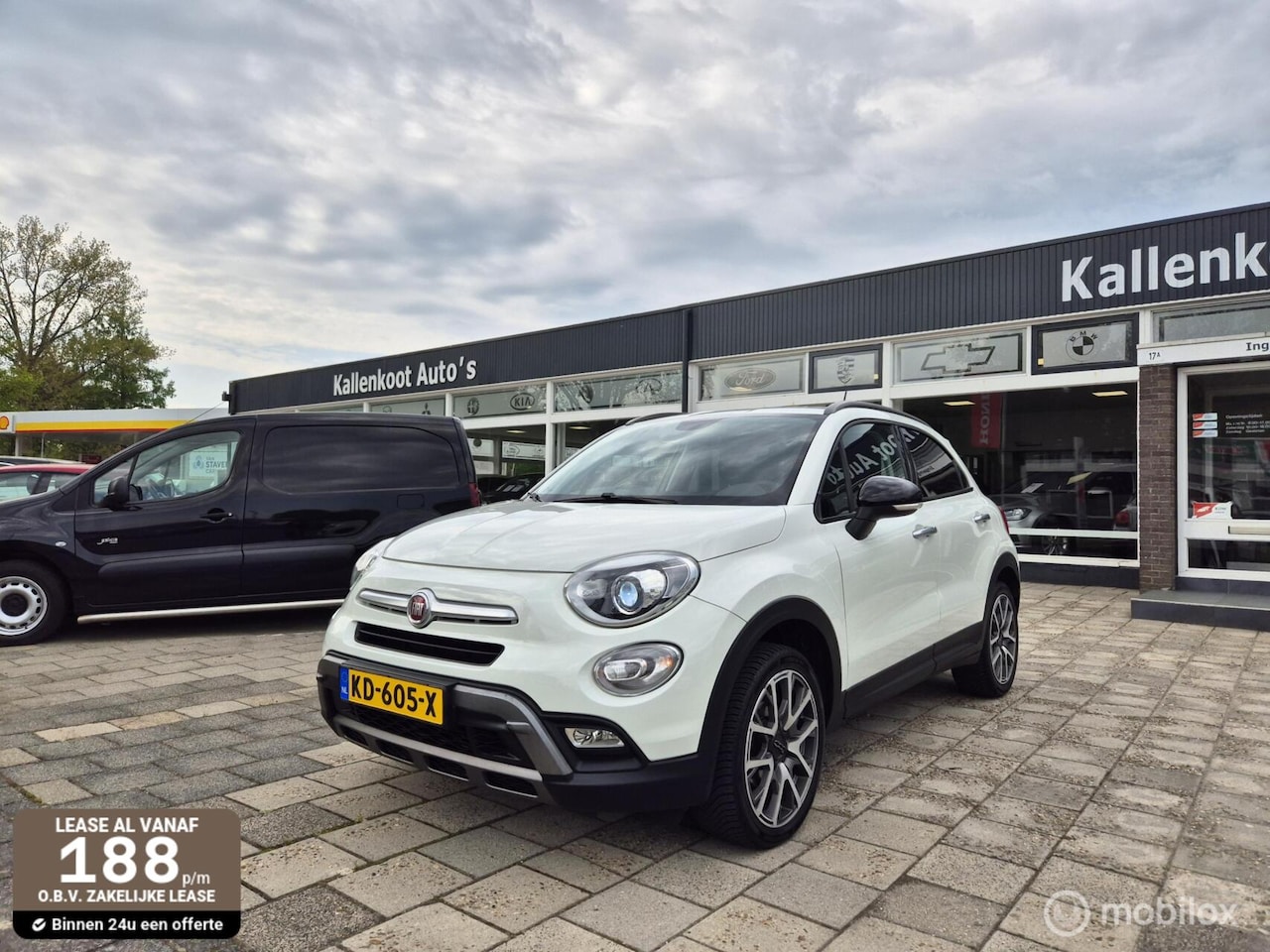 Fiat 500 X Cross - 1.4 Turbo MultiAir Cross Plus 1.4 Turbo MultiAir CrossPlus, Navi, Keyless - AutoWereld.nl