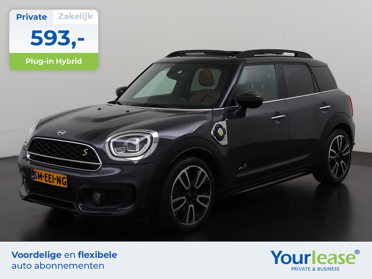 MINI Countryman - Mini Cooper S E ALL4 JCW | All-in 593,- Private Lease | Zondag Open! - AutoWereld.nl