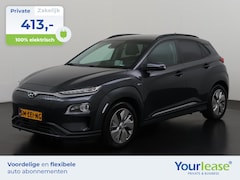Hyundai Kona Electric - EV Premium 64 kWh | All-in 413, - Private Lease | Zondag Open