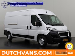 Peugeot Boxer - 2.2BlueHDi 120PK L3H2 Premium | Navigatie | Airco | Camera | 3-Persoons | Betimmering
