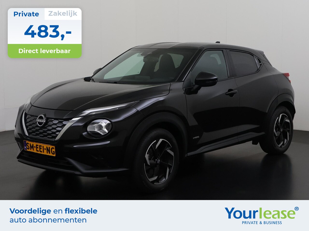 Nissan Juke - 1.6 Hybrid N-Connecta | All-in 483,- Private Lease | Zondag Open! - AutoWereld.nl