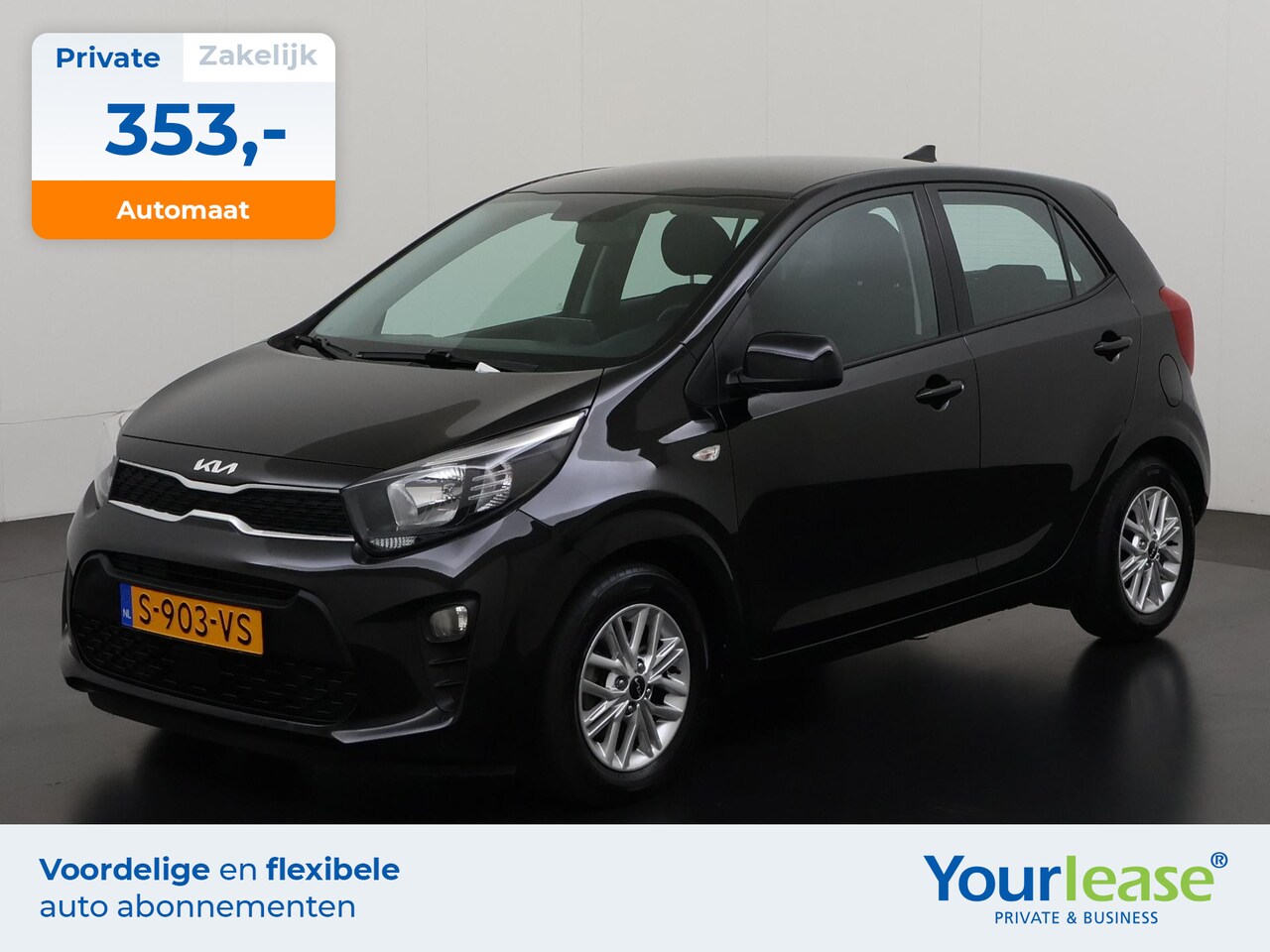 Kia Picanto - 1.0 DPi DynamicLine Automaat | All-in 353,- Private Lease | Zondag Open! - AutoWereld.nl