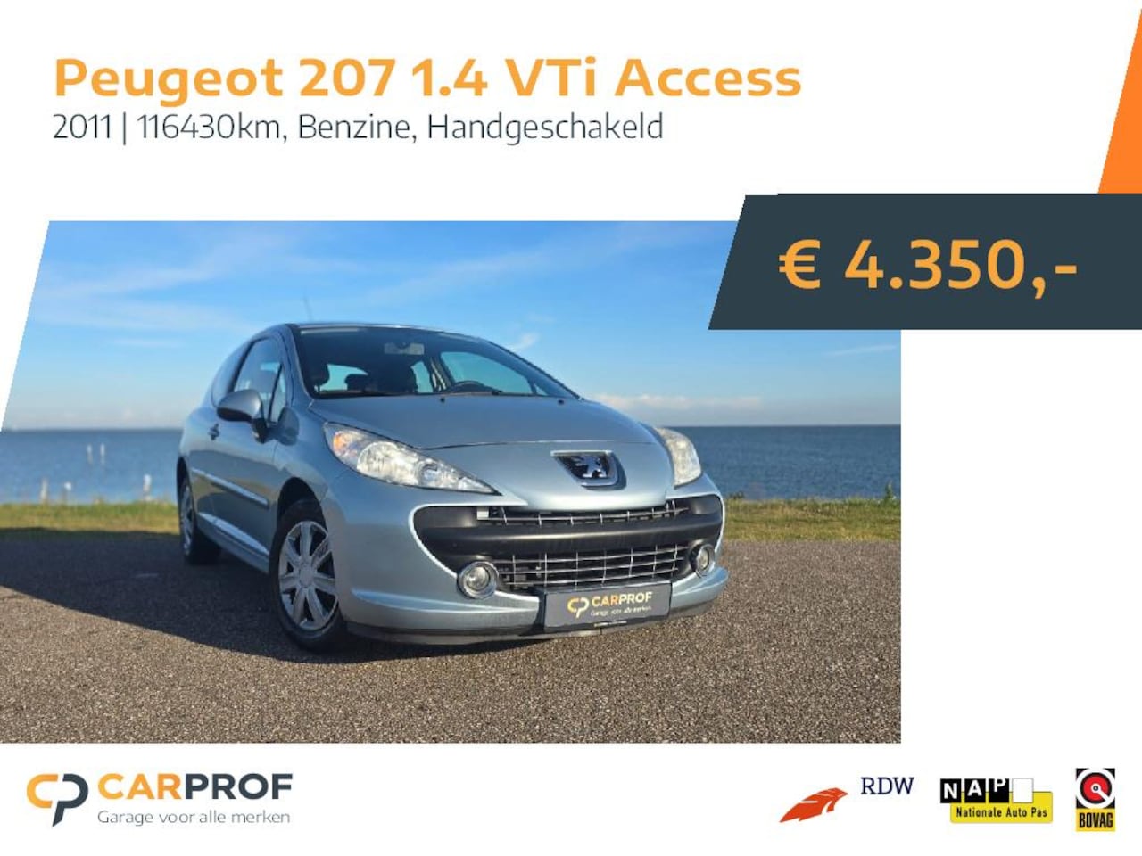 Peugeot 207 - 1.4 VTi Access 1.4 VTi Access - AutoWereld.nl