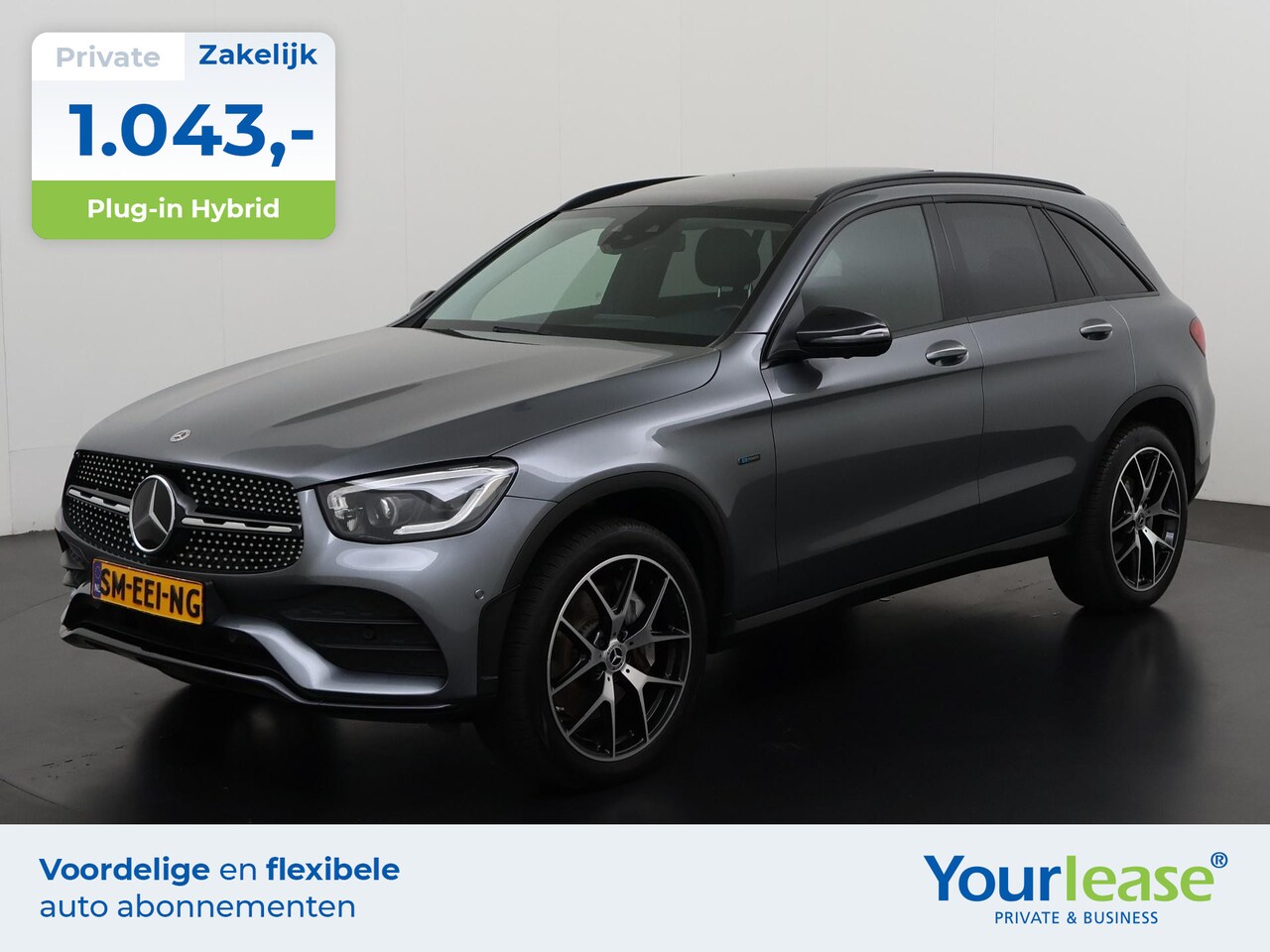 Mercedes-Benz GLC-klasse - 300e 4MATIC Premium Plus AMG Night | All-in 1043,- Private Lease | Zondag Open! - AutoWereld.nl