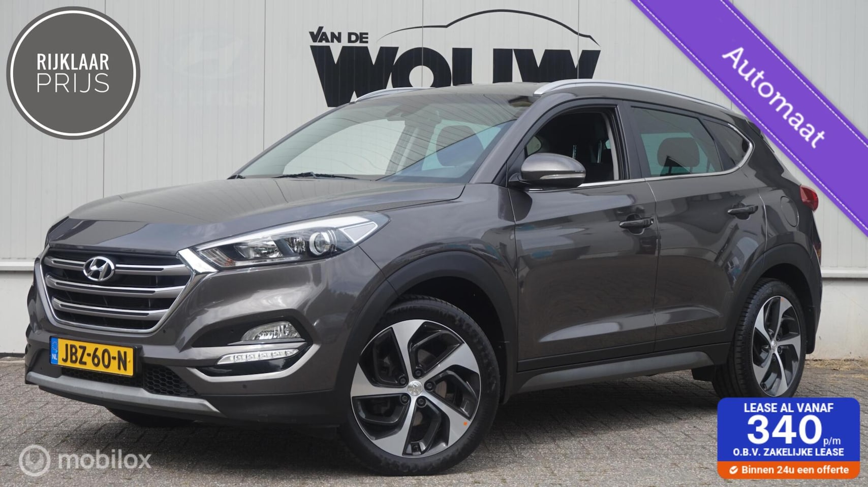 Hyundai Tucson - 1.6 T-GDi Comfort Automaat 4WD Trekhaak 1600kg - AutoWereld.nl