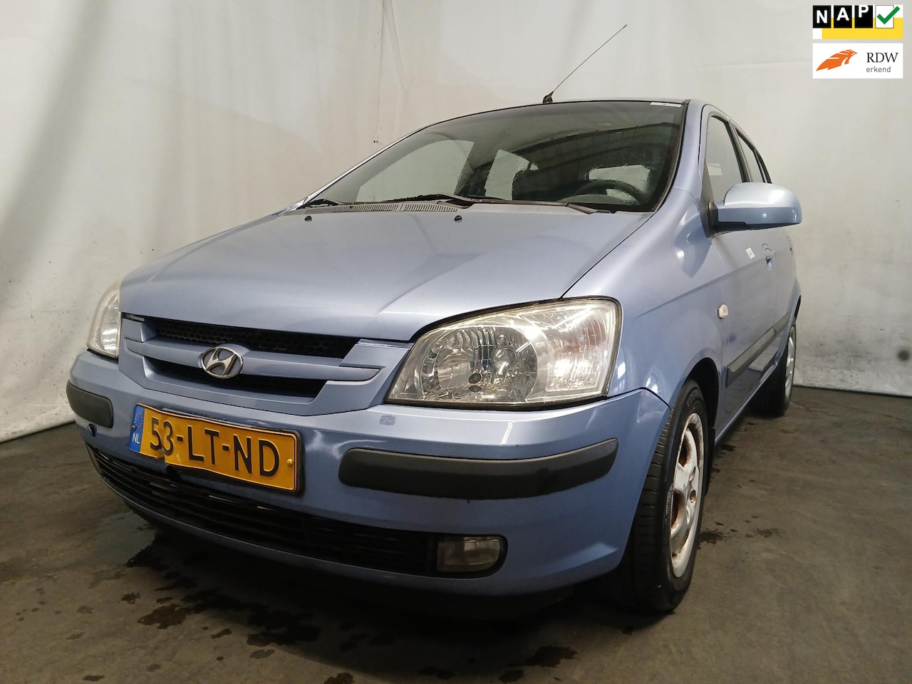 Hyundai Getz - 1.3i GLS - Airco - LM Velgen - Schade - AutoWereld.nl