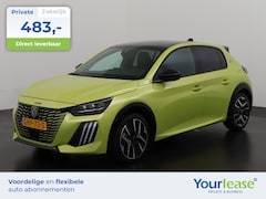 Peugeot 208 - Hybrid 100 e-DCS6 GT Automaat | All-in 483, - Private Lease | Zondag Open