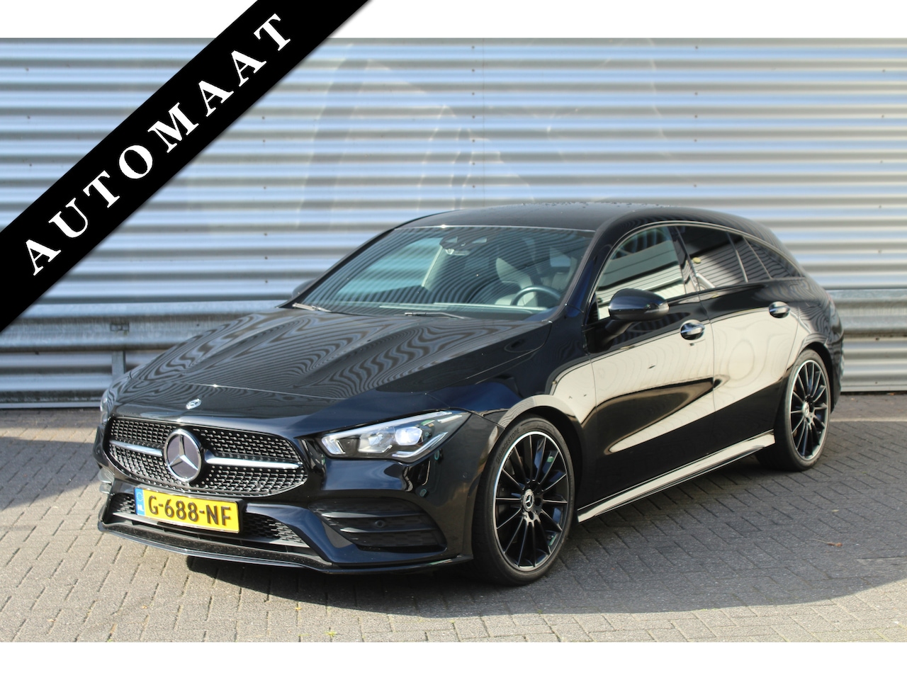 Mercedes-Benz CLA-klasse Shooting Brake - 200 164pk Business Solution AMG AUTOMAAT NL-Auto NAP Clima Cruise Navi Camera Carplay Burm - AutoWereld.nl