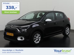 Citroën C3 - 1.2 PureTech You | All-in 338, - Private Lease | Zondag Open
