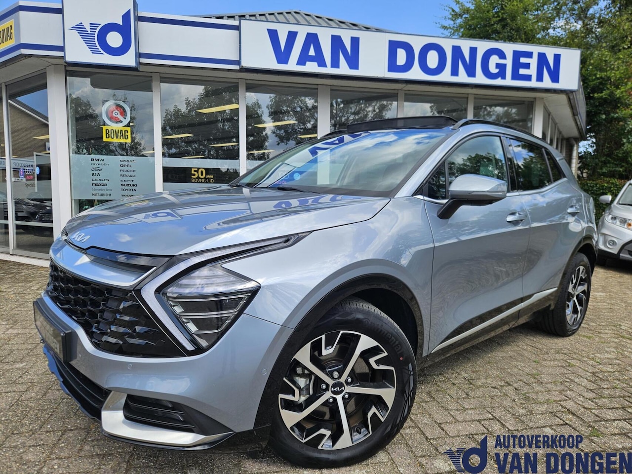 Kia Sportage - 1.6 T-GDi HEV Hybrid DynamicPlusLine Panorama | Full Hybrid 230 PK | Dealer onderh. - AutoWereld.nl