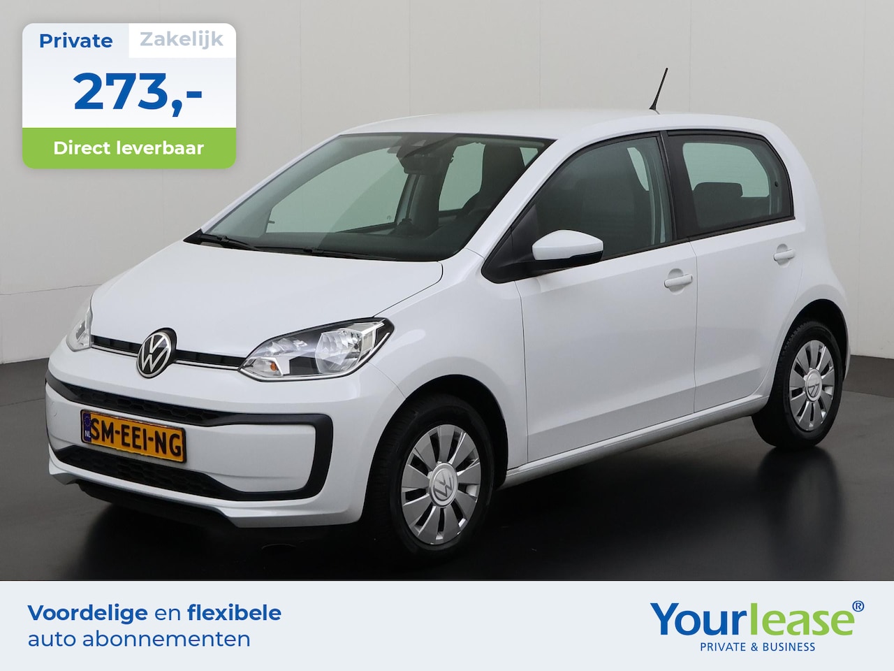 Volkswagen Up! - 1.0 | All-in 273,- Private Lease | - AutoWereld.nl