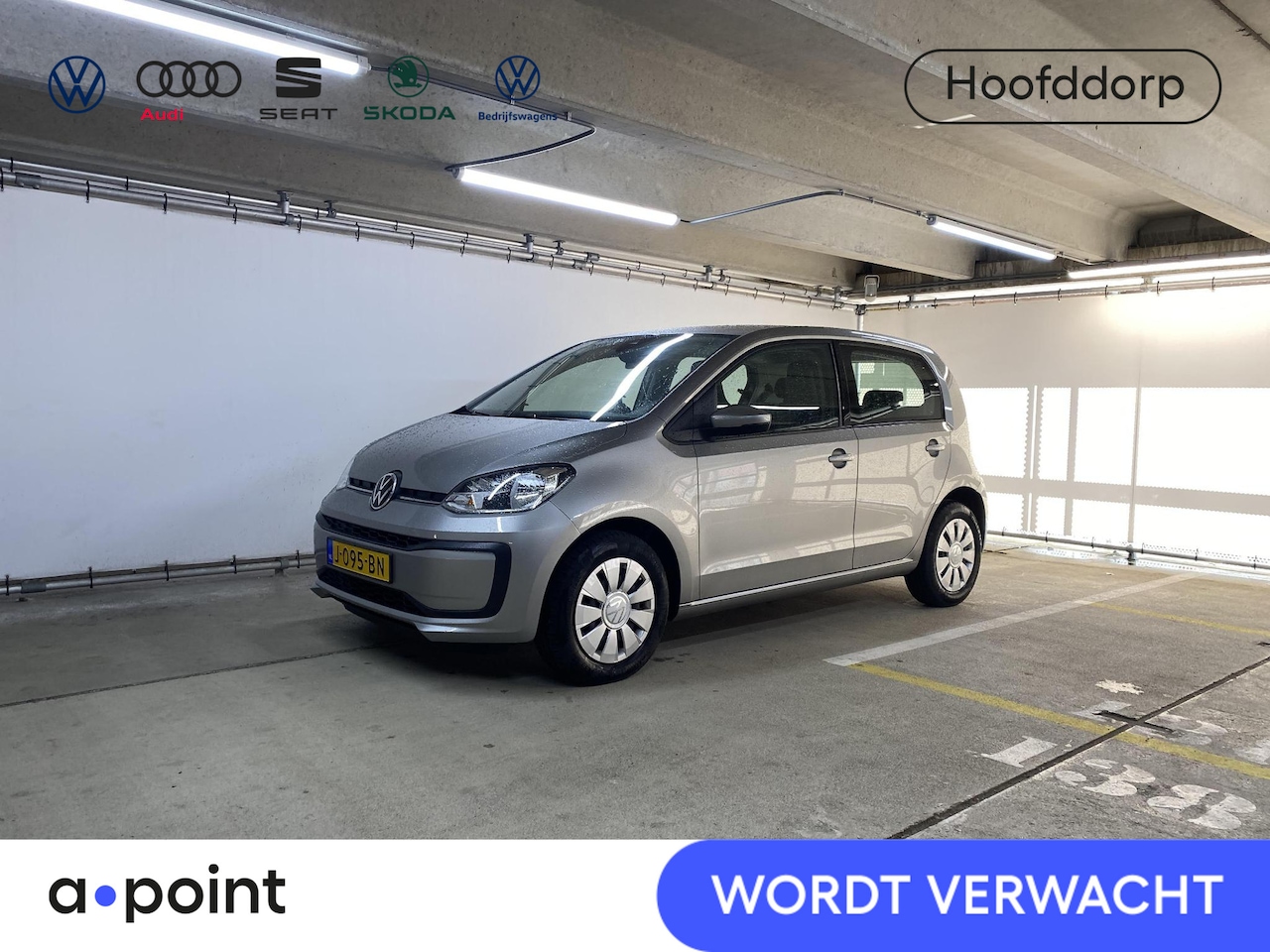 Volkswagen Up! - 1.0 BMT move up! 60 pk | Navigatie via App | Airco | Voorstoelen in hoogte verstelbaar | T - AutoWereld.nl