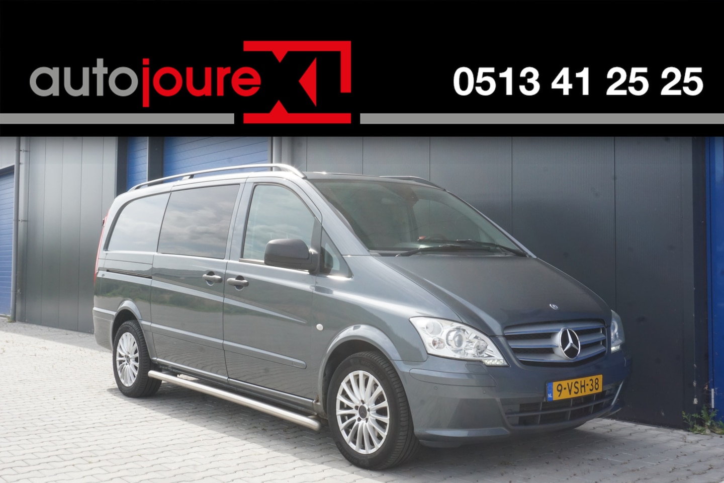 Mercedes-Benz Vito - 122 CDI 320 Lang DC Luxe | Origineel NL | 6-cilinder | Dubbel Cabine | Airco | Trekhaak | - AutoWereld.nl