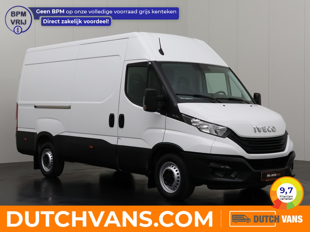 Iveco Daily - 35S16 L2H2 | 3500Kg TG | Airco | 3-Persoons | Betimmering - AutoWereld.nl