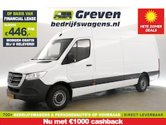 Mercedes-Benz Sprinter - 319 3.0 CDI L3H2 V6 191PK Automaat Airco Cruise Carplay Camera 3 Persoons Elektrpakket