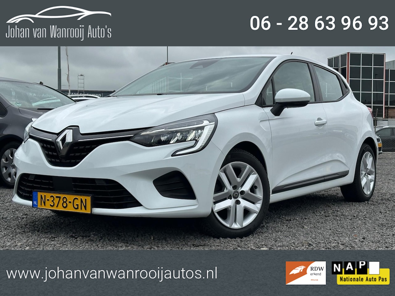 Renault Clio - 1.0 TCe Business Zen/AIRCO/NAVI/CAR PLAY - AutoWereld.nl