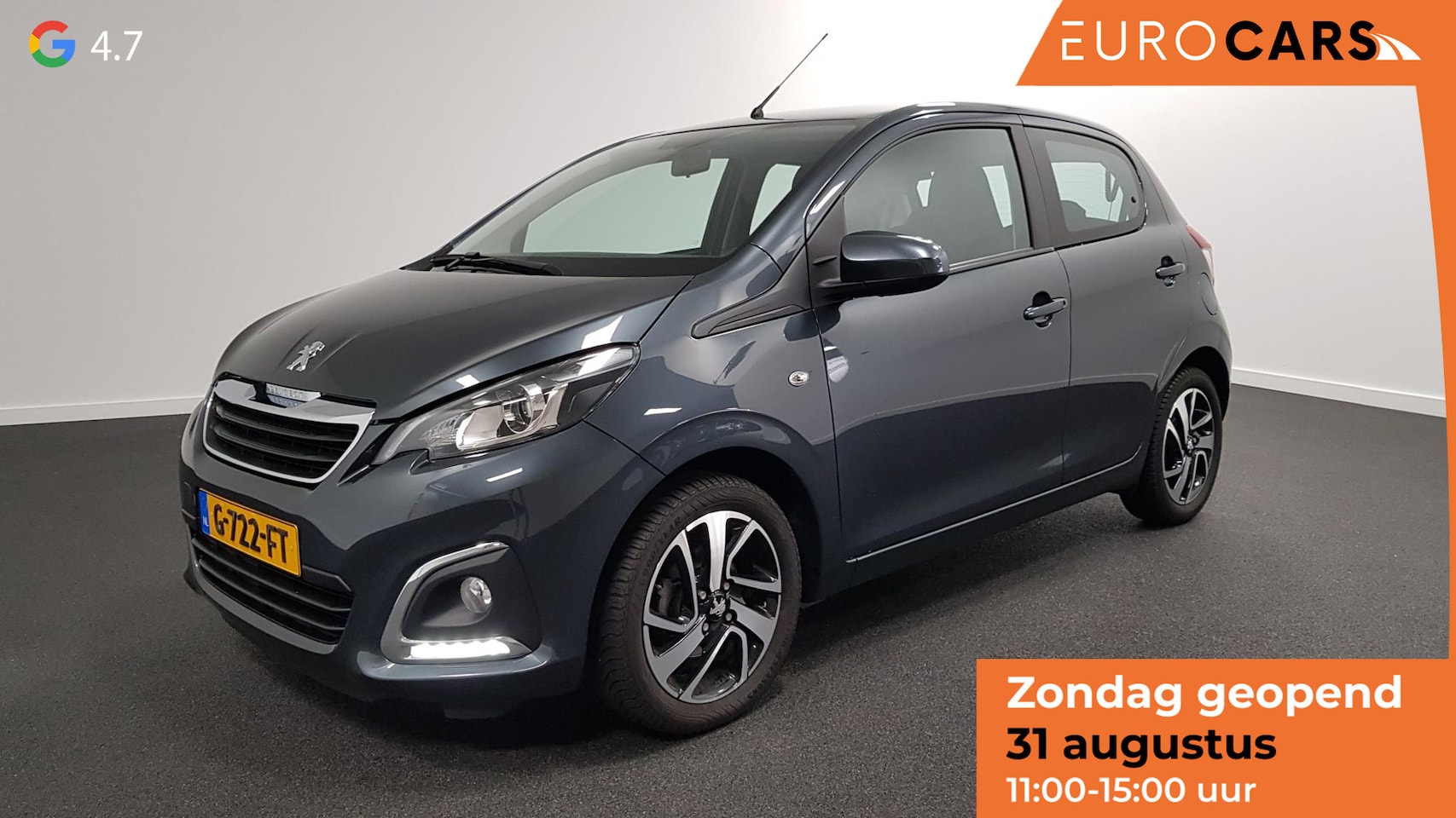 Peugeot 108 - 1.0 e-VTi Allure | Navigatie | Airco | Groot scherm | Lichtmetalen Velgen - AutoWereld.nl