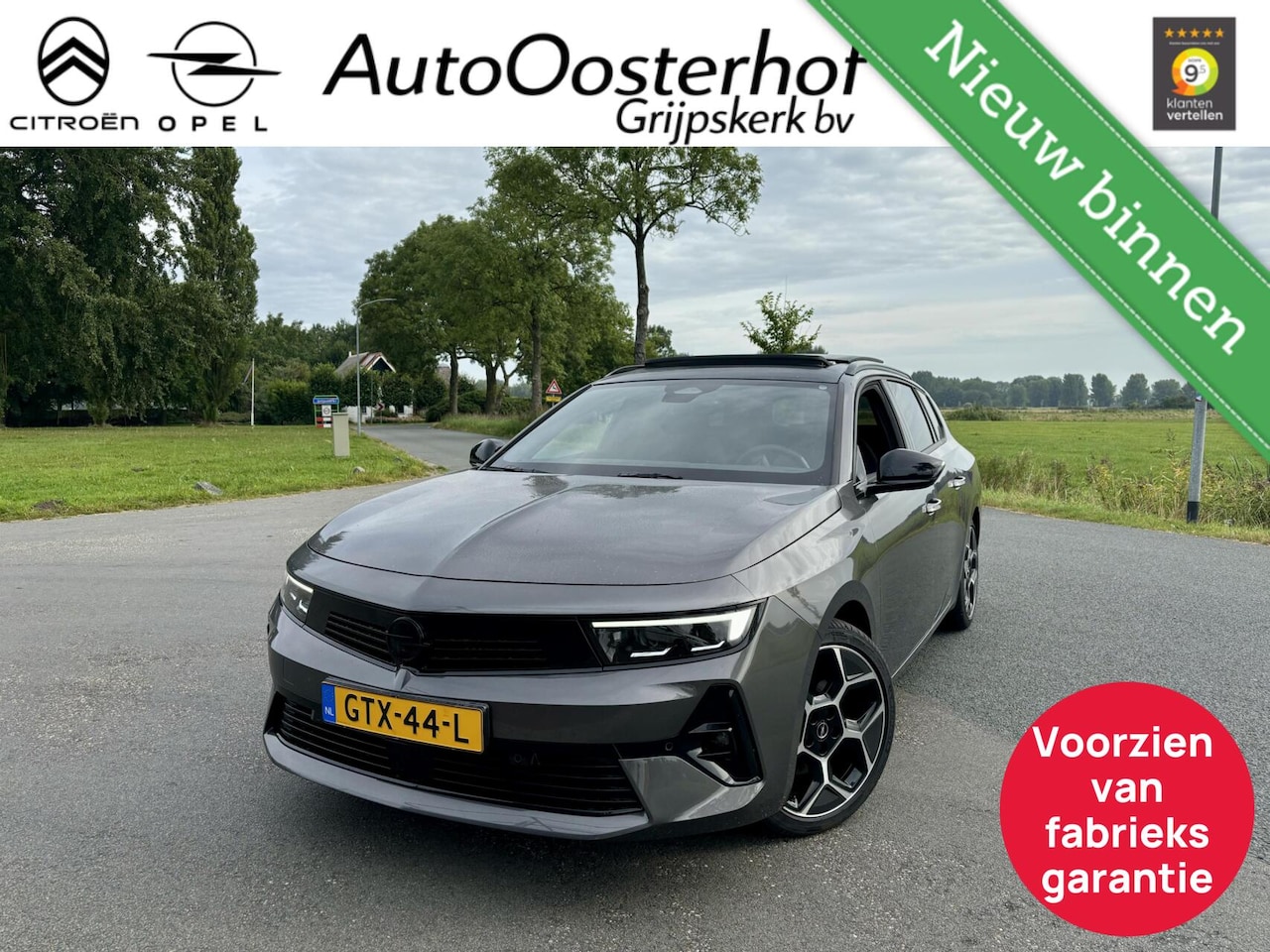 Opel Astra Sports Tourer - 136pk Hybrid GS luxe + pano - AutoWereld.nl