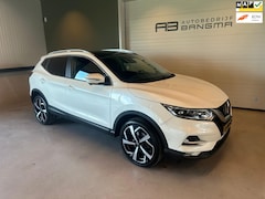 Nissan Qashqai - 1.3 DIG-T TEKNA/CLIMA AIRCO/ISOFIX/LM-VELG/NAVIGATIE/PANORAMADAK/CRUISECONTROL/BLUETOOTH/K