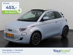 Fiat 500 C - 500e La Prima 42 kWh | All-in 453, - Private Lease | Zondag Open