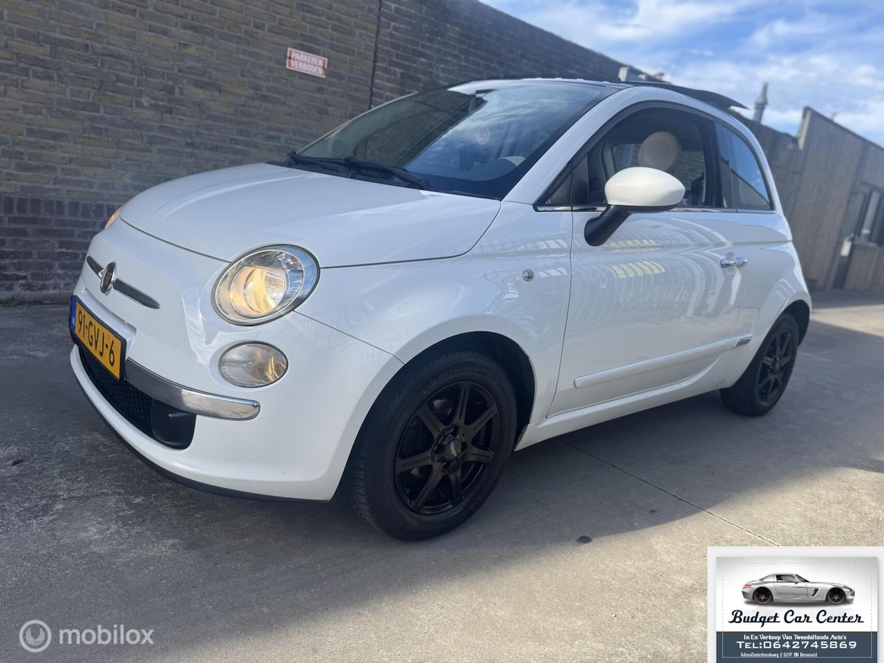Fiat 500 - 1.2 Lounge kanteldak - AutoWereld.nl
