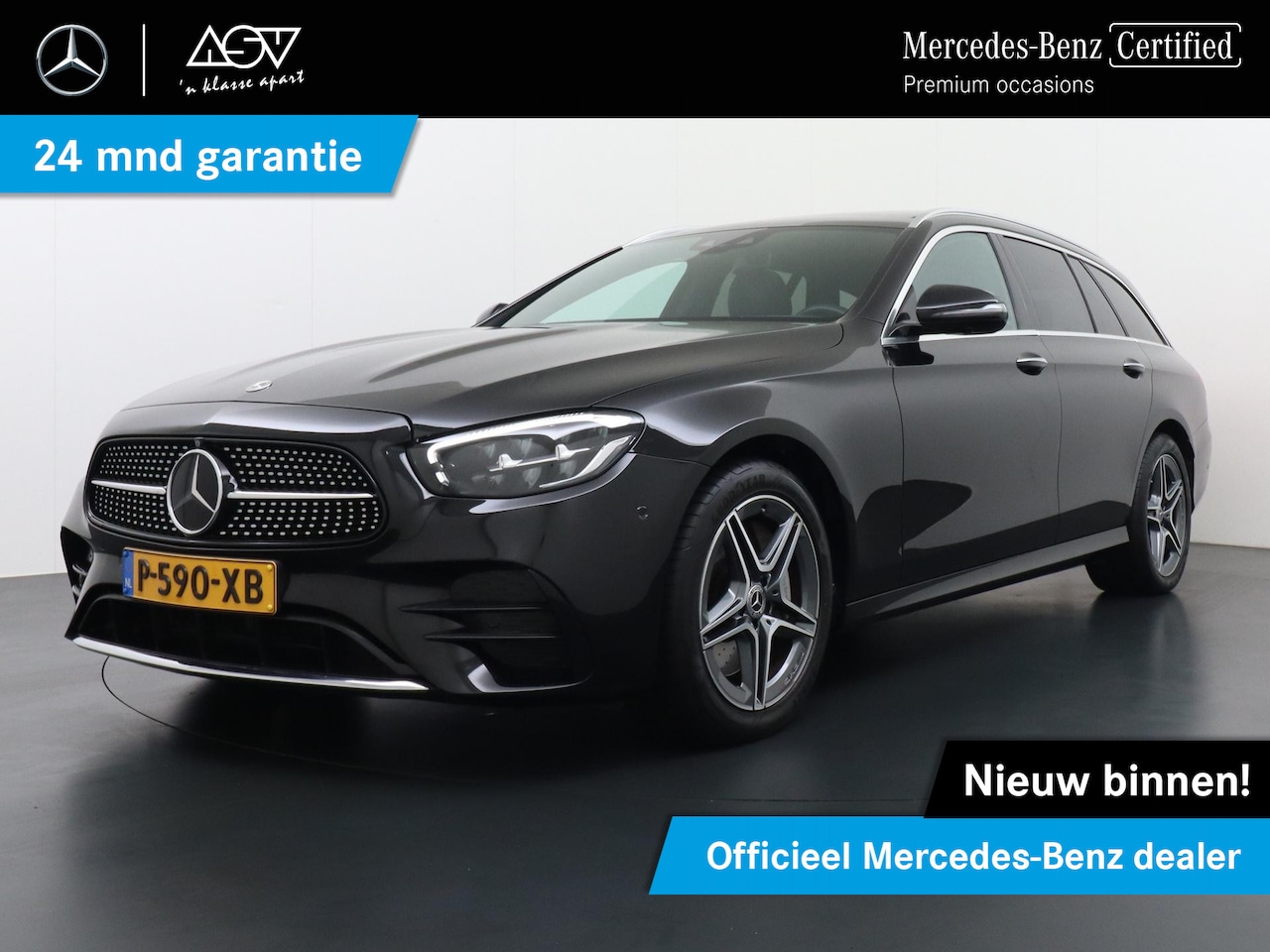 Mercedes-Benz E-klasse Estate - 300 e AMG Business Solution | Panorama - Schuifdak | Trekhaak Wegklapbaar | Distronic Crui - AutoWereld.nl