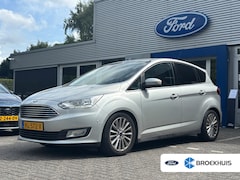 Ford C-Max - 1.0EB 125PK TITANIUM | NL-AUTO | 1 EIGENAAR | TREKHAAK | VOORRUITVERWARMING | NAVI | CLIMA