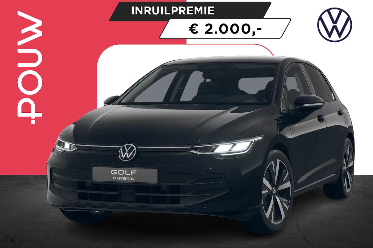 Volkswagen Golf - 1.5 eHybrid 204pk Life Edition | 18" Velgen | Trekhaak Wegklapbaar - AutoWereld.nl