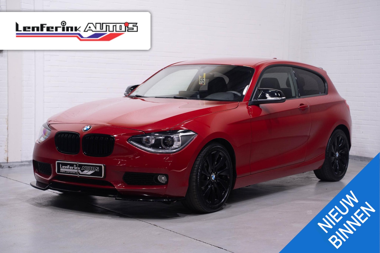 BMW 1-serie - 114i EDE Business+ Navi Leder 18 Inch Cruise - AutoWereld.nl