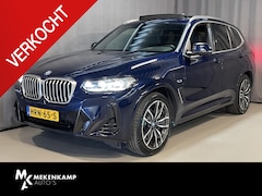 BMW X3 - xDrive30e M Sport 20"/Panoramadak/Trekhaak/Leder + memory/360 camera/Harman Kardon/Keyless