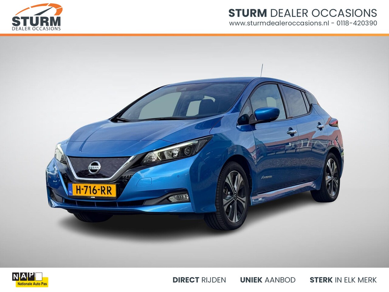 Nissan LEAF - N-Connecta 40 kWh | Navigatie | 360° Camera | Two-Tone Lakkleur | Stuur- + Stoelverwarming - AutoWereld.nl