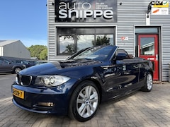 BMW 1-serie Cabrio - 125i High Executive -6 CILINDER-AUTOMAAT-GROOT NAVI-SPORTSTOELEN-MEMORY-XENON-ORIGINEEL NE