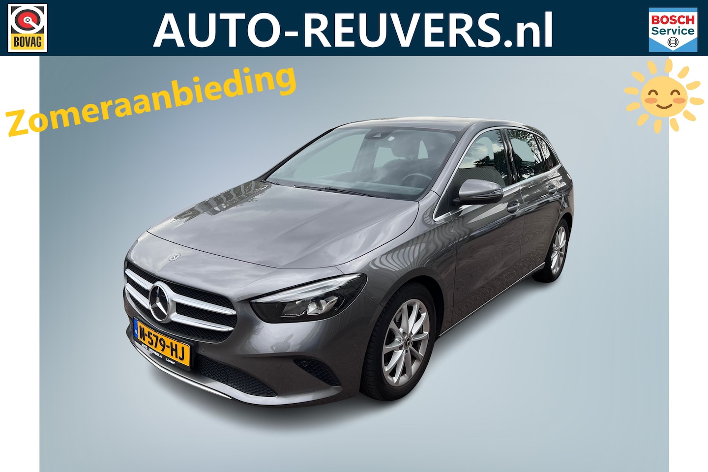 Mercedes-Benz B-klasse - B200 Business Solution Automaat / LED / Navigatie  / Lichtmetaal - AutoWereld.nl