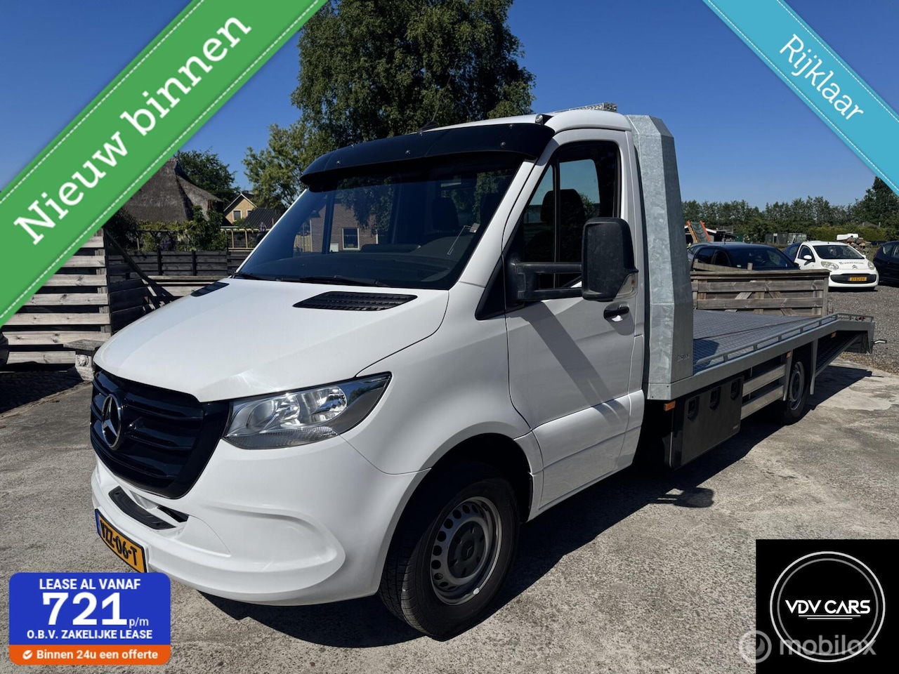 Mercedes-Benz Sprinter - Oprijwagen / Ambulance 2.2 CDI L3 EURO VI-D | 165PK! - AutoWereld.nl