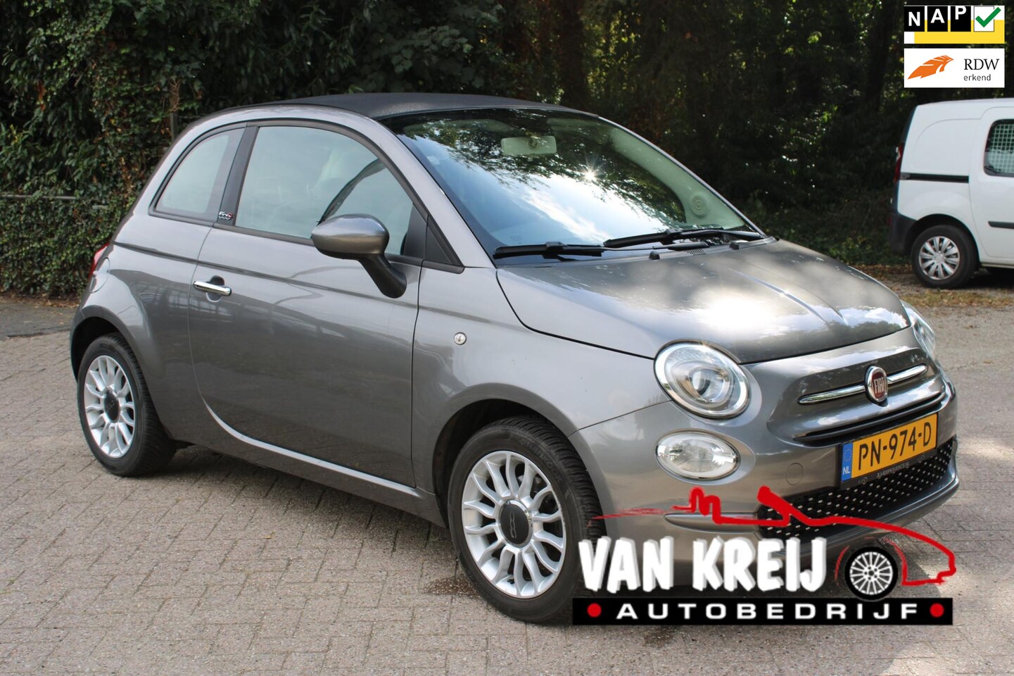 Fiat 500 C - 1.0 TwinAir Pop 1.0 TwinAir Pop, Airco, Cruise, Android, 72298KM+Nap - AutoWereld.nl