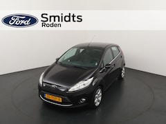 Ford Fiesta - 1.25 82 pk Titanium | Leer | Clima | PDC | Voorruitverw. | Bluetooth | Cruise | 15" LMV