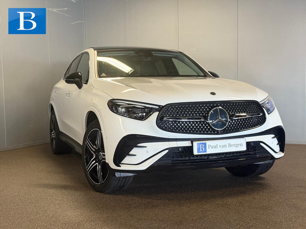 Mercedes-Benz GLC-klasse Coupé - 300e 4 Matic AMG STYLING-MEMORY-PANORAMA-360 CAMERA-HUD-COMPLEET - AutoWereld.nl