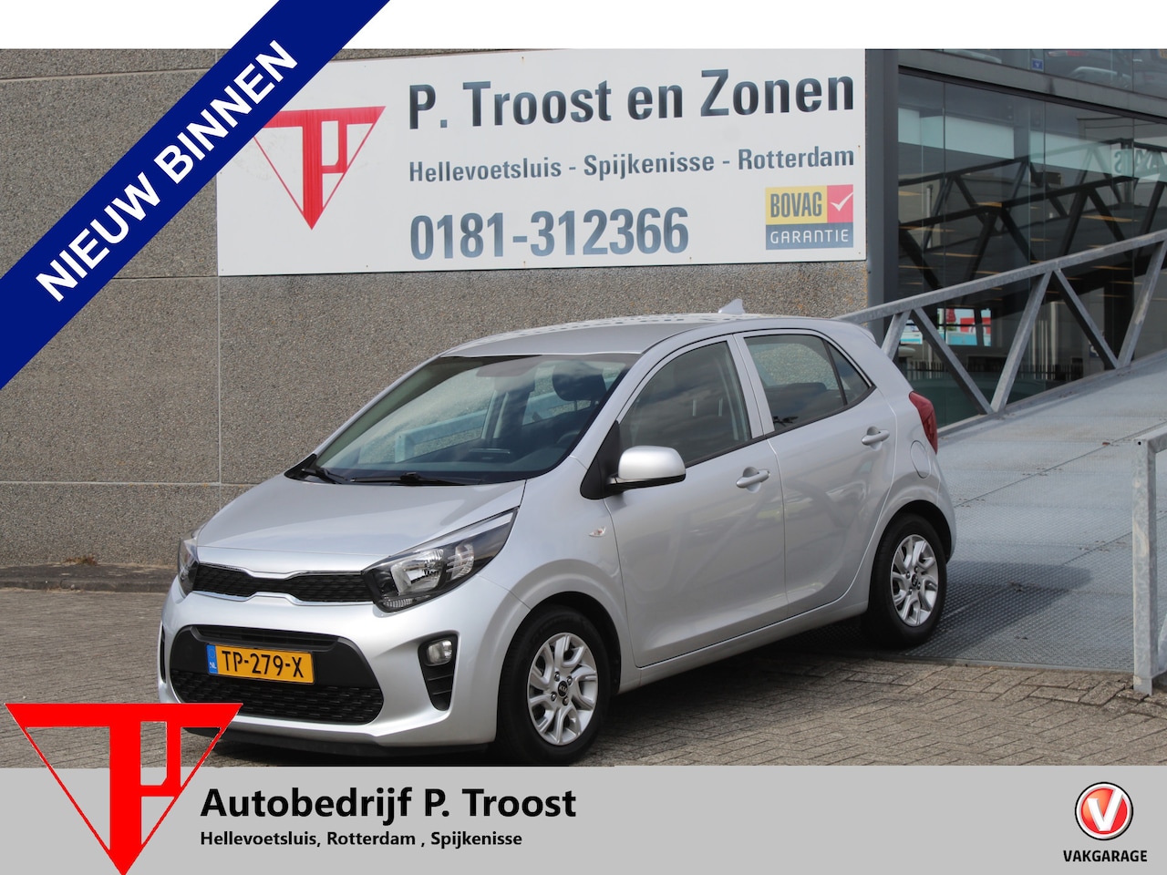 Kia Picanto - 1.0 CVVT ComfortPlusLine Navigator Navigatie/Apple carplay/Achteruitrijcamera/Airco/Elektr - AutoWereld.nl