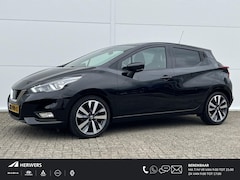 Nissan Micra - 0.9 IG-T Tekna /cruise control / navigatiesysteem full map/ voorstoelen verwarmd/